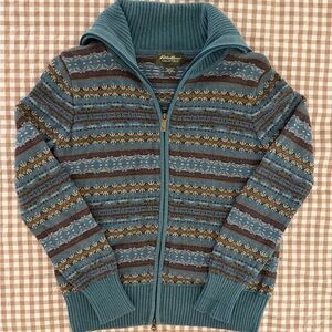 Eddie Bauer Nordic Sweater Jacket